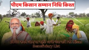 2000 रुपये आए या नहीं? अभी चेक करें PM Kisan Beneficiary List में अपना नाम, देखें प्रक्रिया