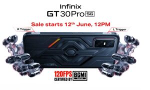 Infinix GT 30 Pro स्मार्टफ़ोन  108MP कैमरा, 144Hz AMOLED डिस्प्ले के साथ हुआ लॉन्च