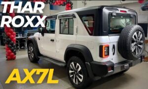 Thar Roxx AX7L: डॉल्बी एटमॉस साउंड के साथ आई ये शानदार SUV, जानिए कीमत और फीचर्स